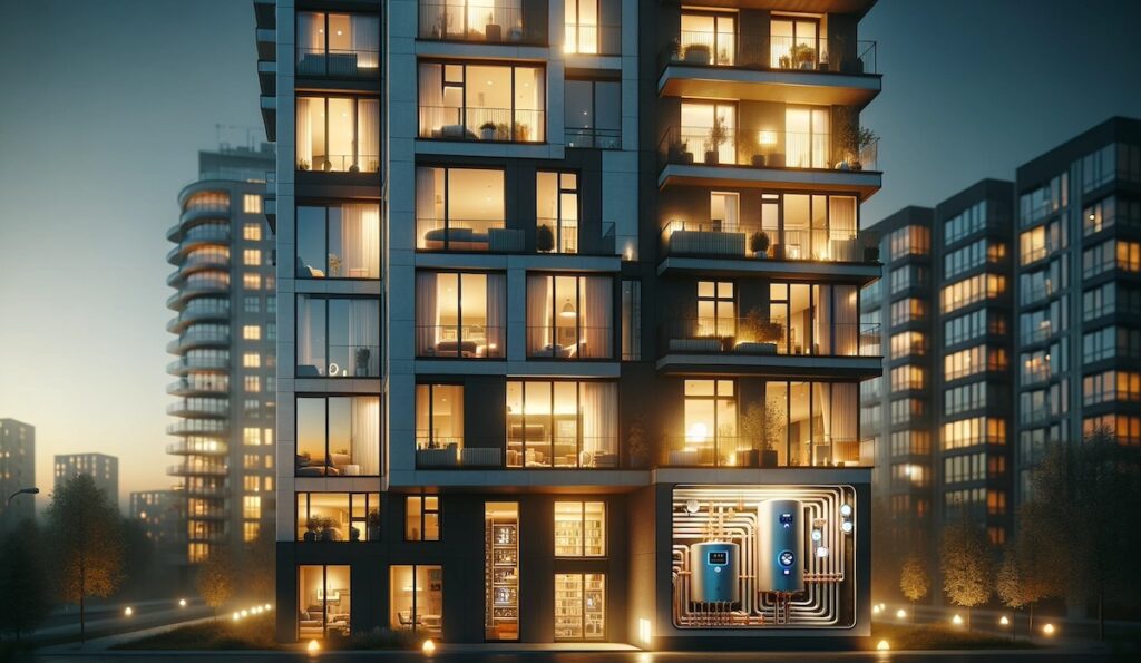 riscaldamento centralizzato in condominio.