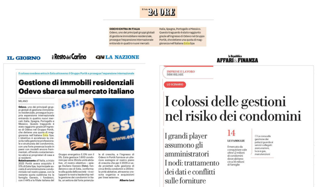 rassegna stampa estia giungo 2025