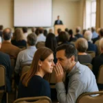 marito e moglie in assemblea di condominio