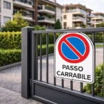 Passo carrabile in condominio