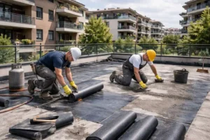 rifacimento terrazzo in condominio